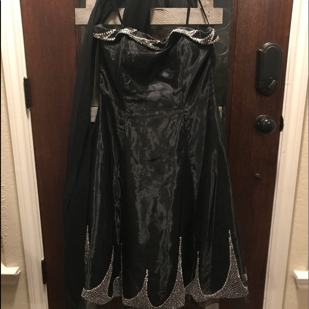 Strapless Black dress